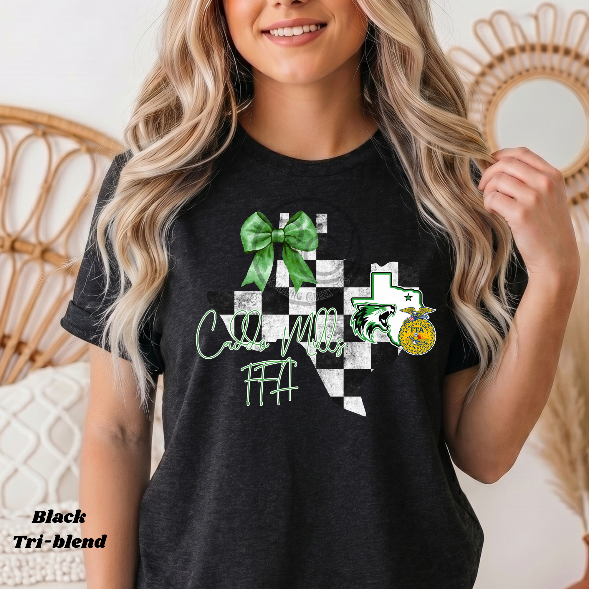 Caddo Mills FFA State Check Spirit Wear