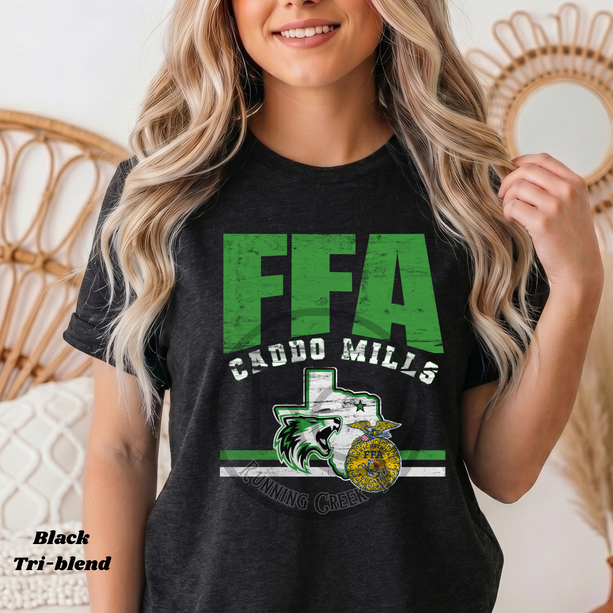 Caddo Mills FFA Distressed Varsity