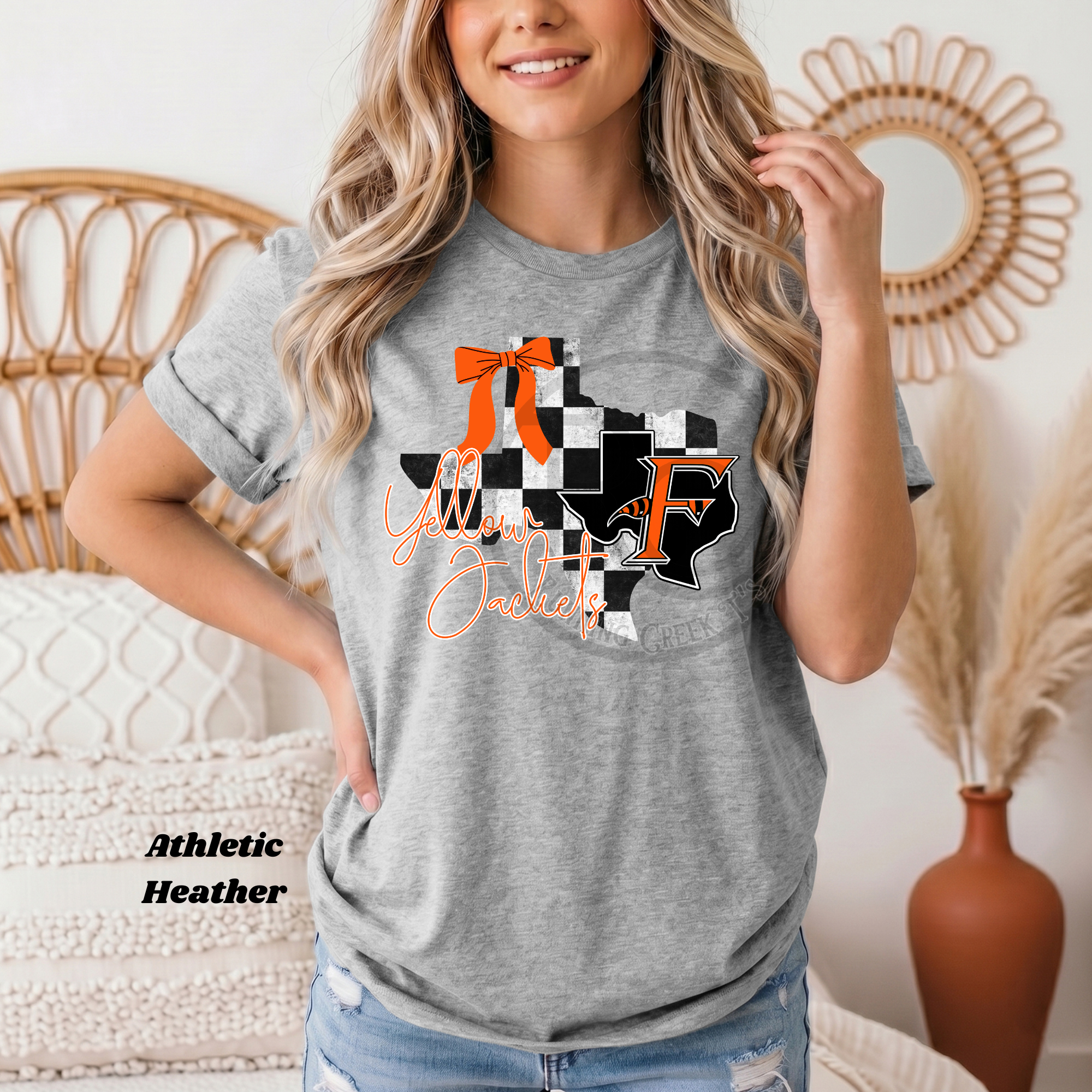 Ferris Yellow Jackets State Checkered Spirit Wear
